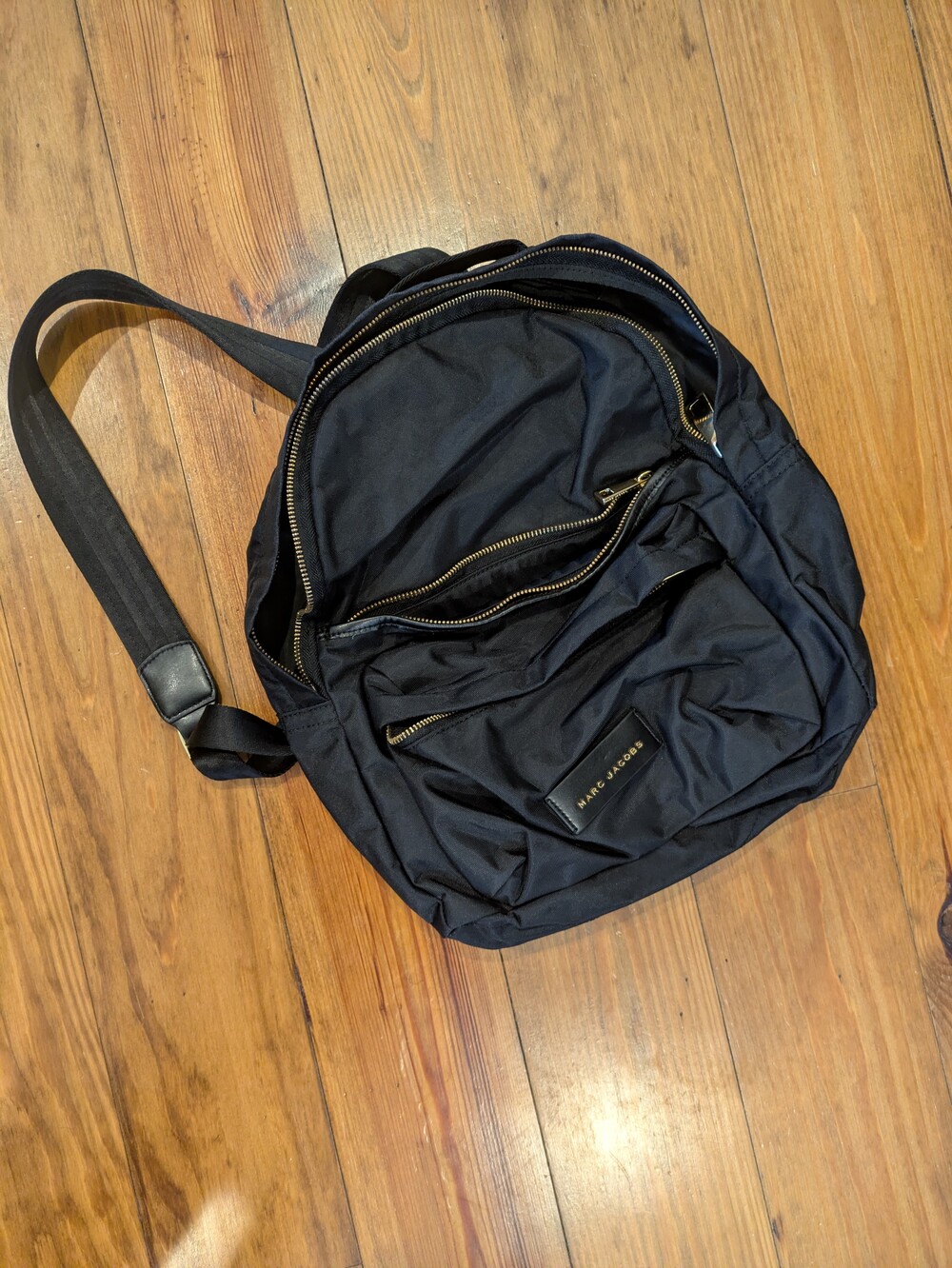 Marc Jacobs Nylon Backpack Black